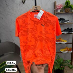 Premium Men's Round Neck T-Shirt Dry Fit Sports Wear