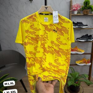 Premium Men's Round Neck T-Shirt Dry Fit Sports Wear