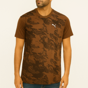 Premium Men's Round Neck T-Shirt Dry Fit Sports Wear