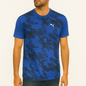 Premium Men's Round Neck T-Shirt Dry Fit Sports Wear