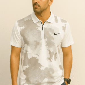 Premium Men's Polo T-Shirt Dry Fit Zipper Model